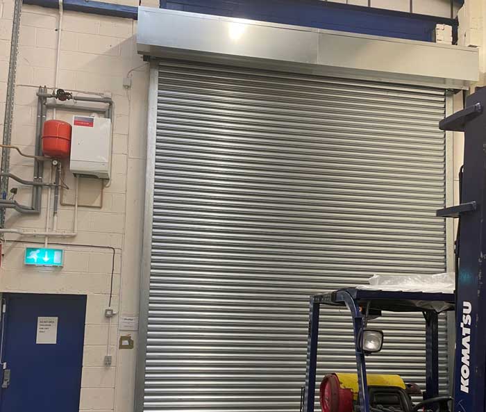 Single Phase Eectric Operation Galvanised Steel Roller Shutter