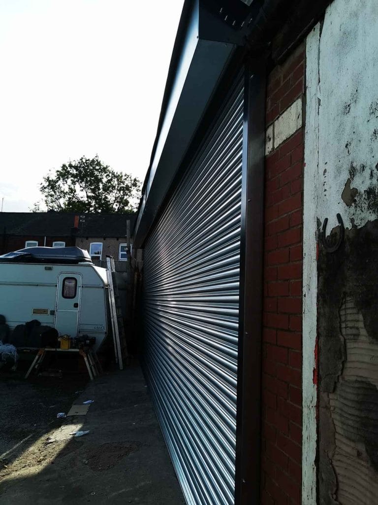 London Steel Garage Roller Shutter