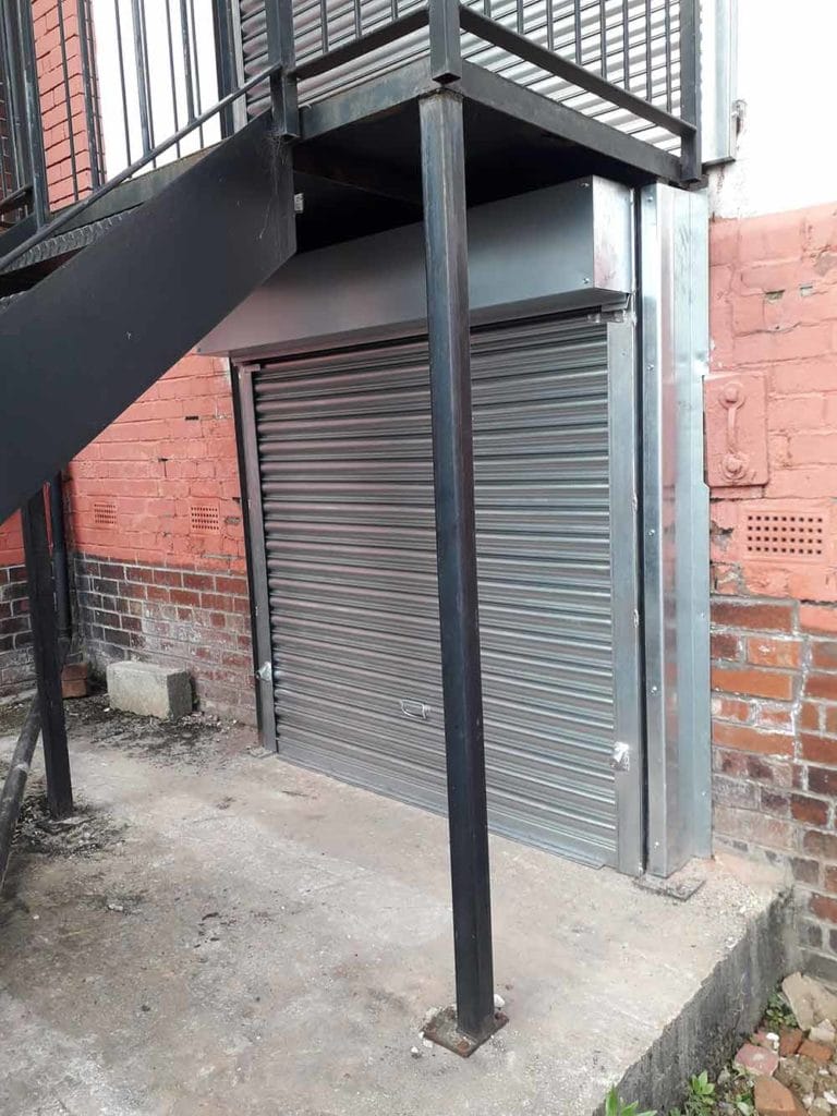 Galvanised Steel Roller Shutter, South London