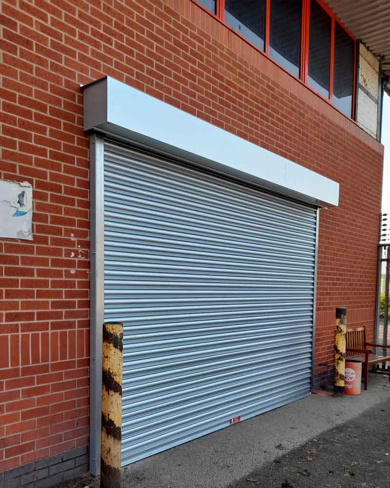 Commercial Roller Shutters, London, With Ram Barrier