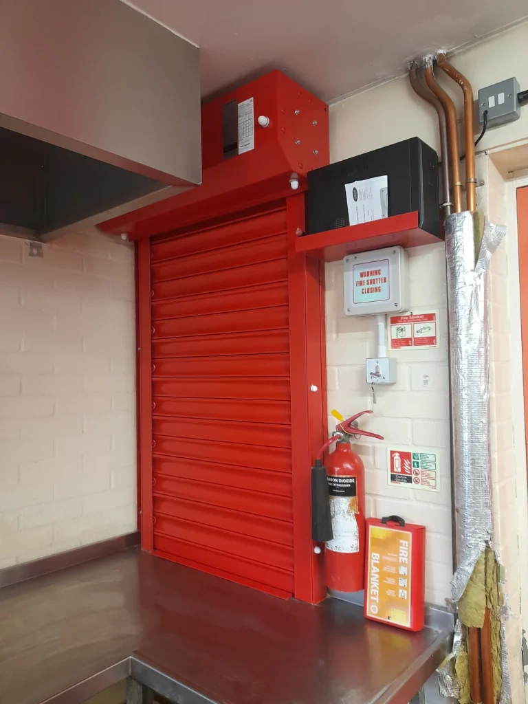 fire shutter hackney