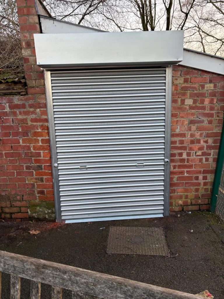 galvanised steel manual operation roller shutter